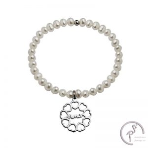 Pulsera Acero - Medalla enamorados